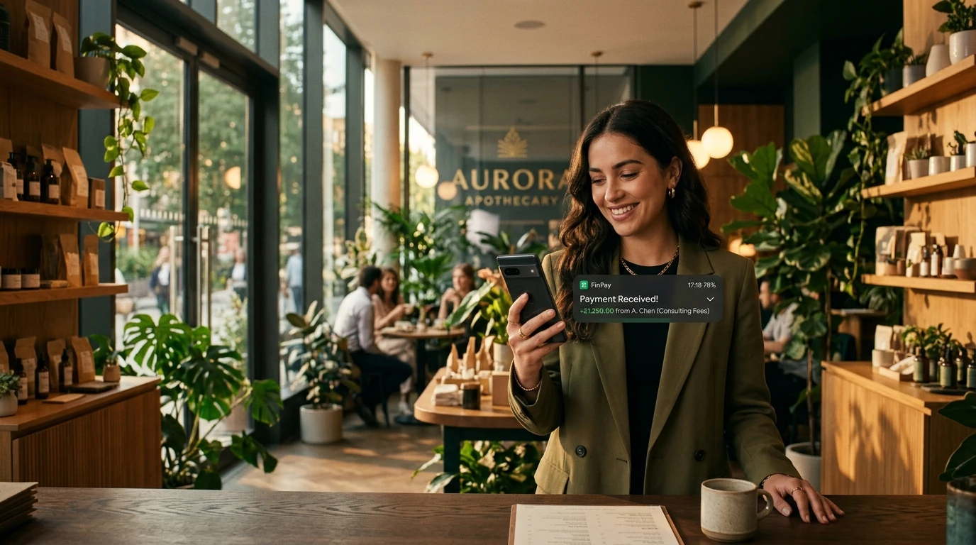 Payment solutions background